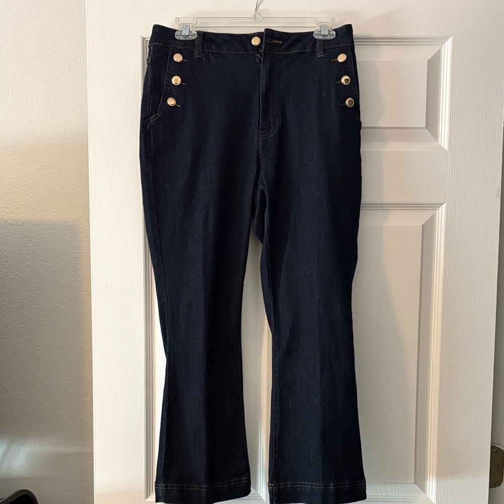Rachel Zoe Dark Blue Denim Pants